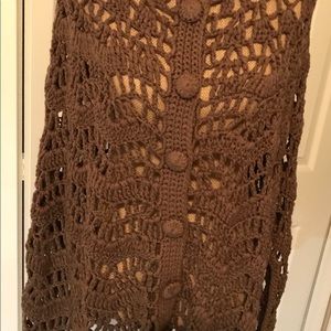 Sweater poncho